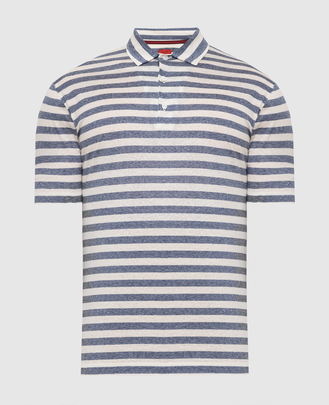 

Striped polo ISAIA, Серый