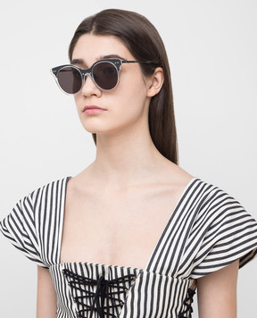 Bottega Veneta Sunglasses with transparent frames BV0143S30001687