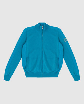 Stefano Ricci Baby cardigan in cashmere, wool and silk YAK6S08R31F6SA07