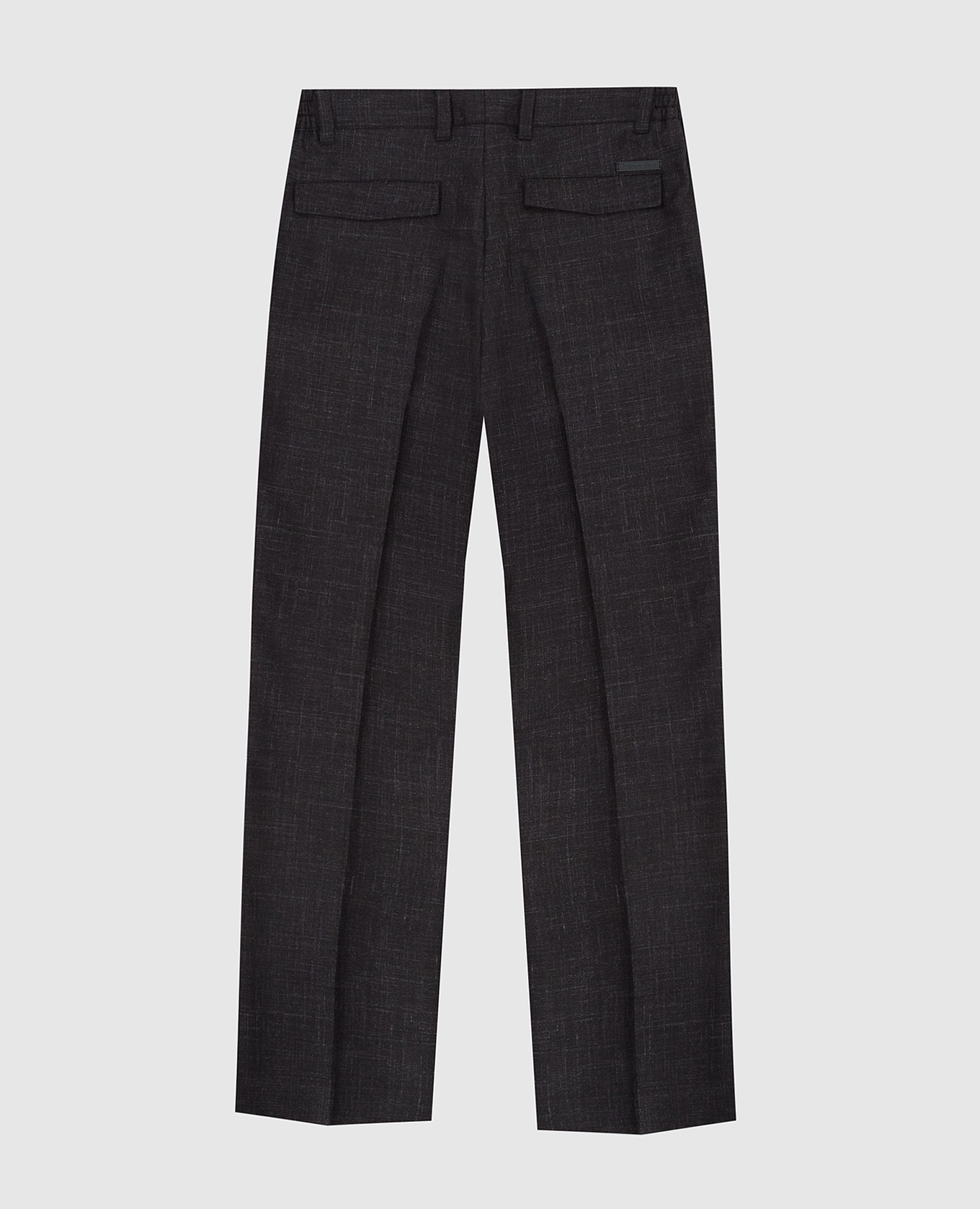 

Patterned silk and silk children's trousers Stefano Ricci, Grey