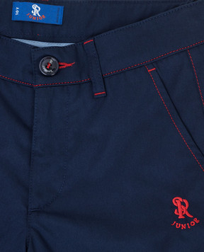 Stefano Ricci Children's dark blue shorts YUT7200060CT900