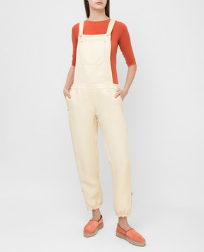 Ermanno Scervino Yellow jumpsuit D287P745DBZ