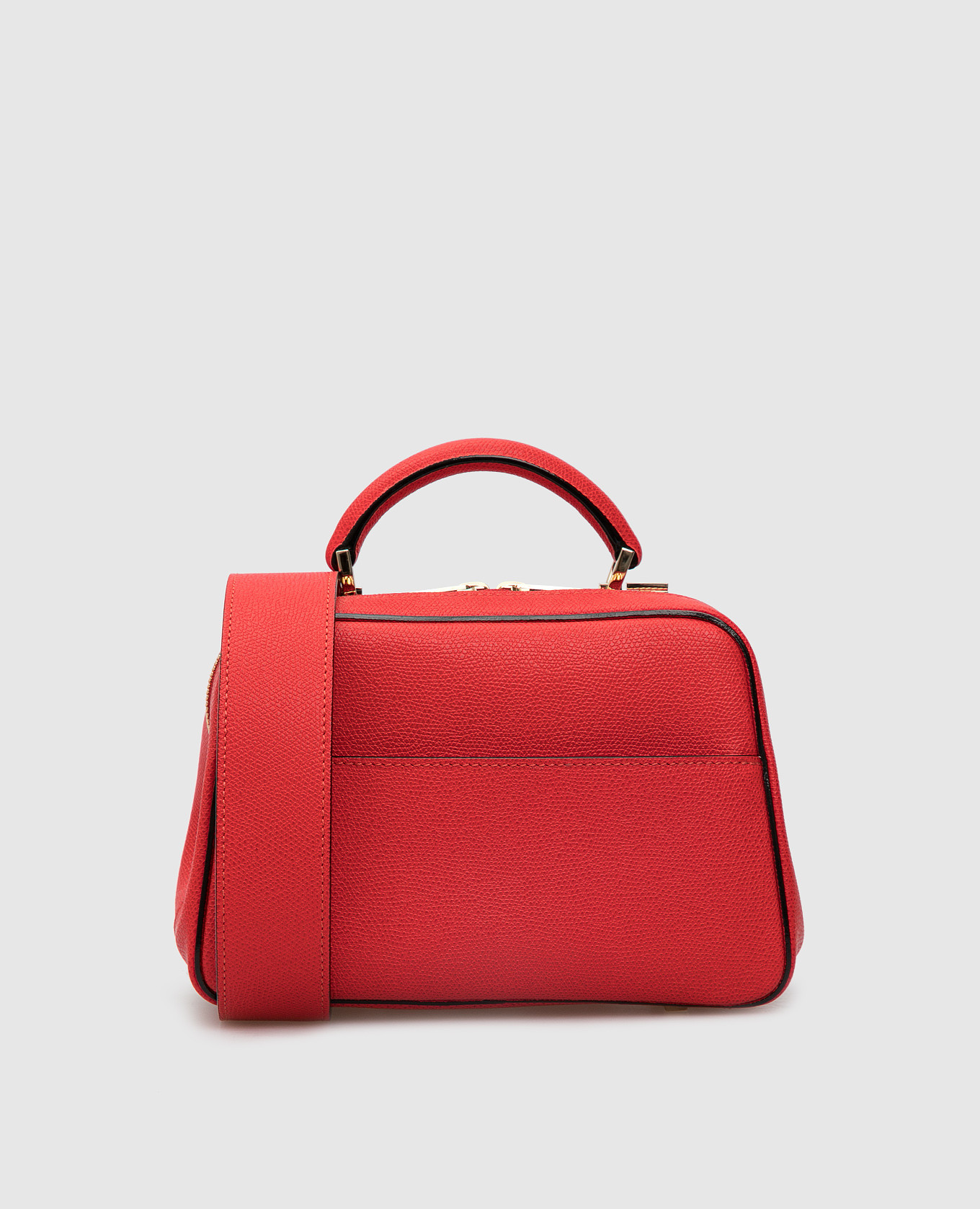

Red leather bag Valextra