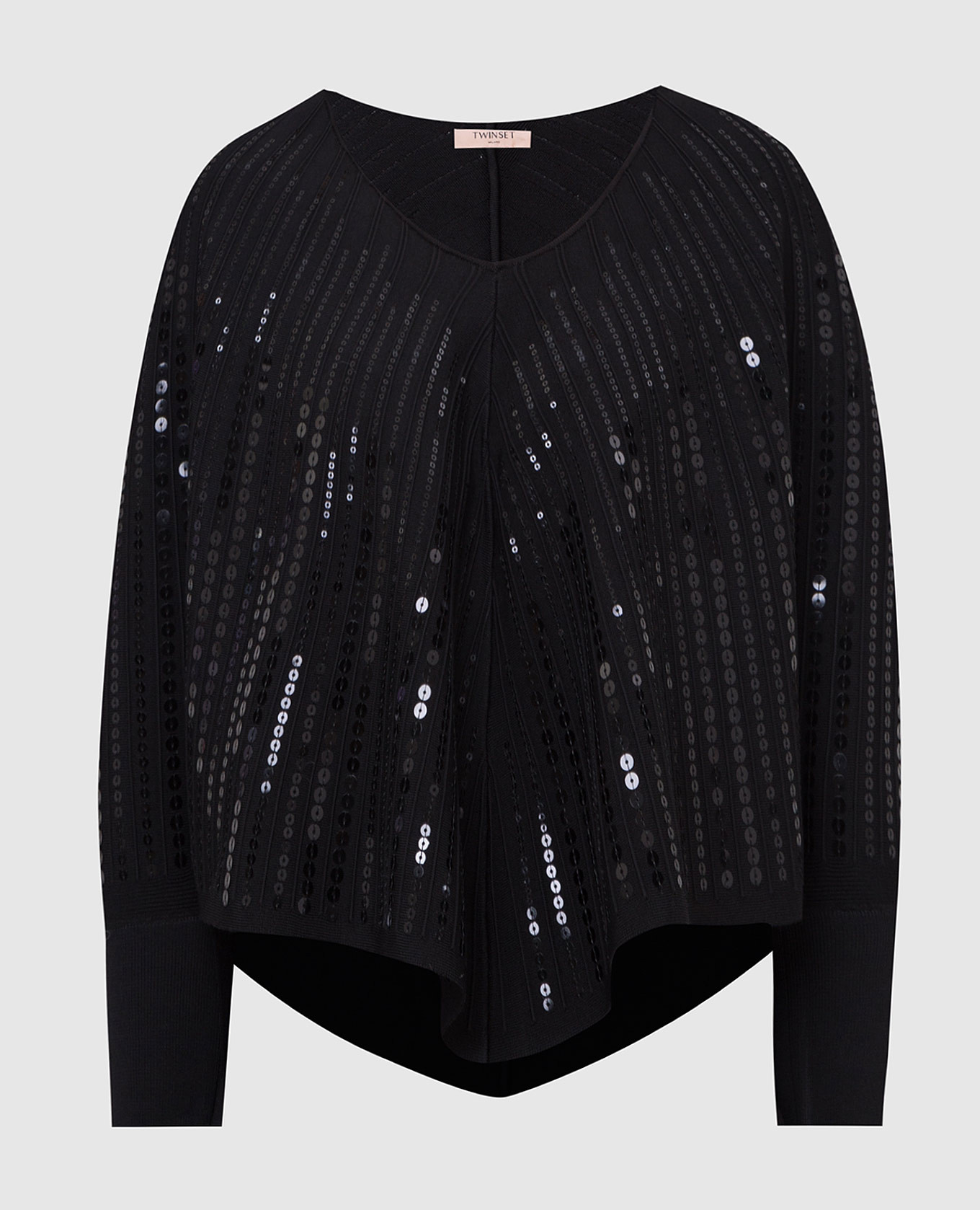 

Black jumper with sequins Twinset