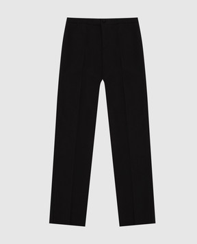 Stefano Ricci Children's black wool trousers Y2T2600001T00061