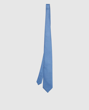 Stefano Ricci Blue patterned silk tie CH43027