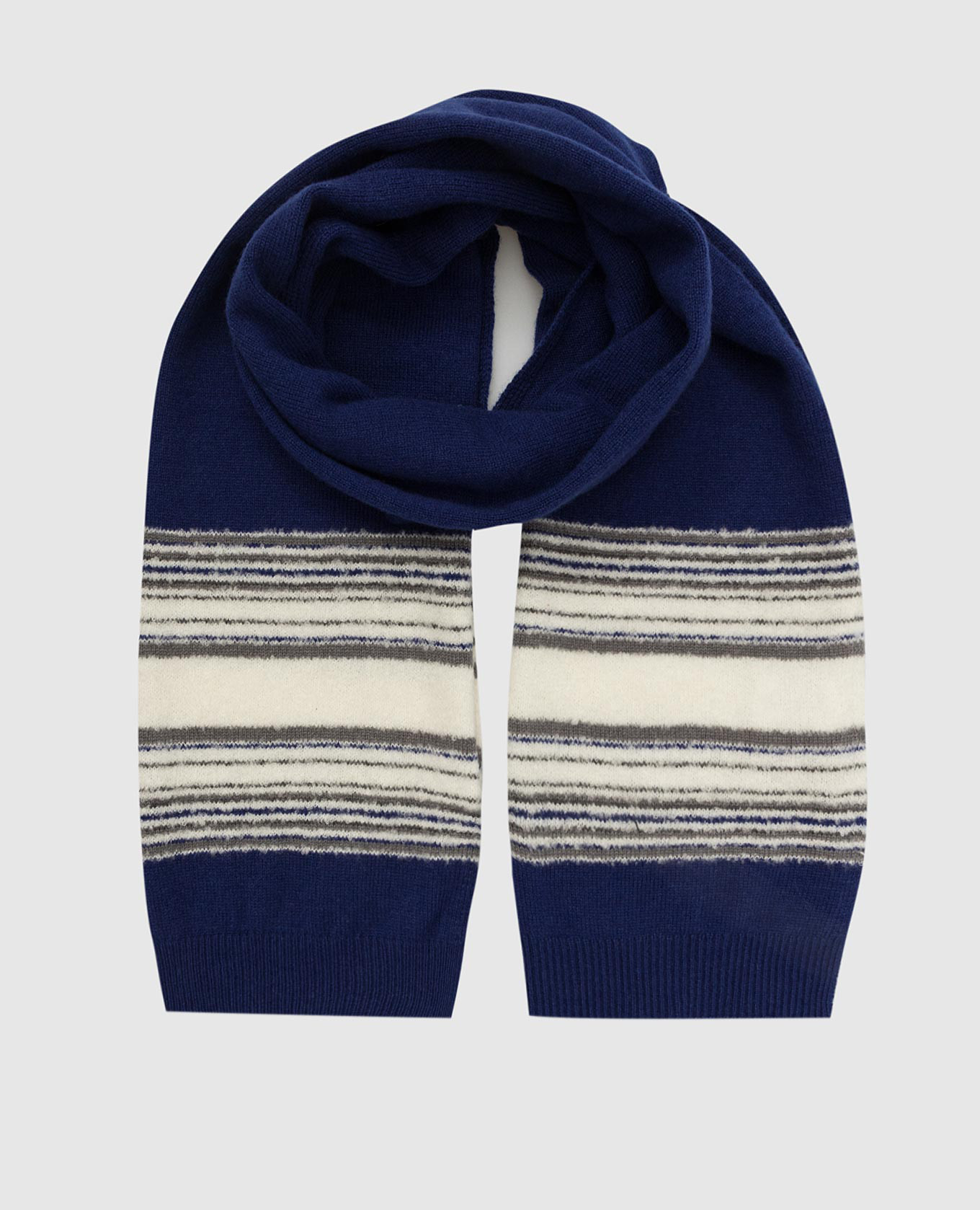 Patterned cashmere and wool scarf for children stefano ricci