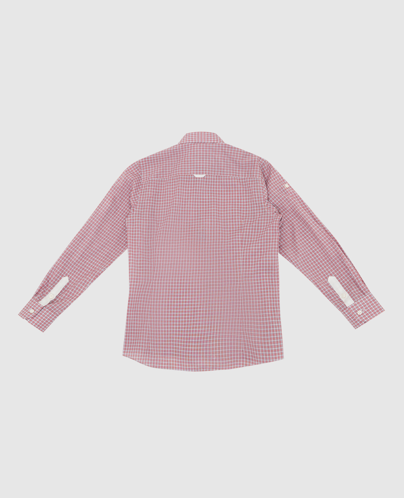 

Children's checkered shirt Stefano Ricci, Red