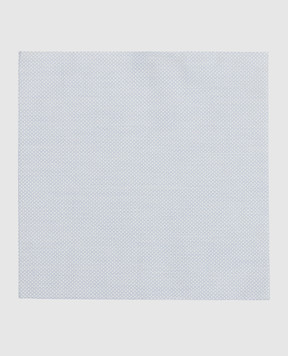 Stefano Ricci Children's light blue scarf in a pattern YFZ25LJ2003