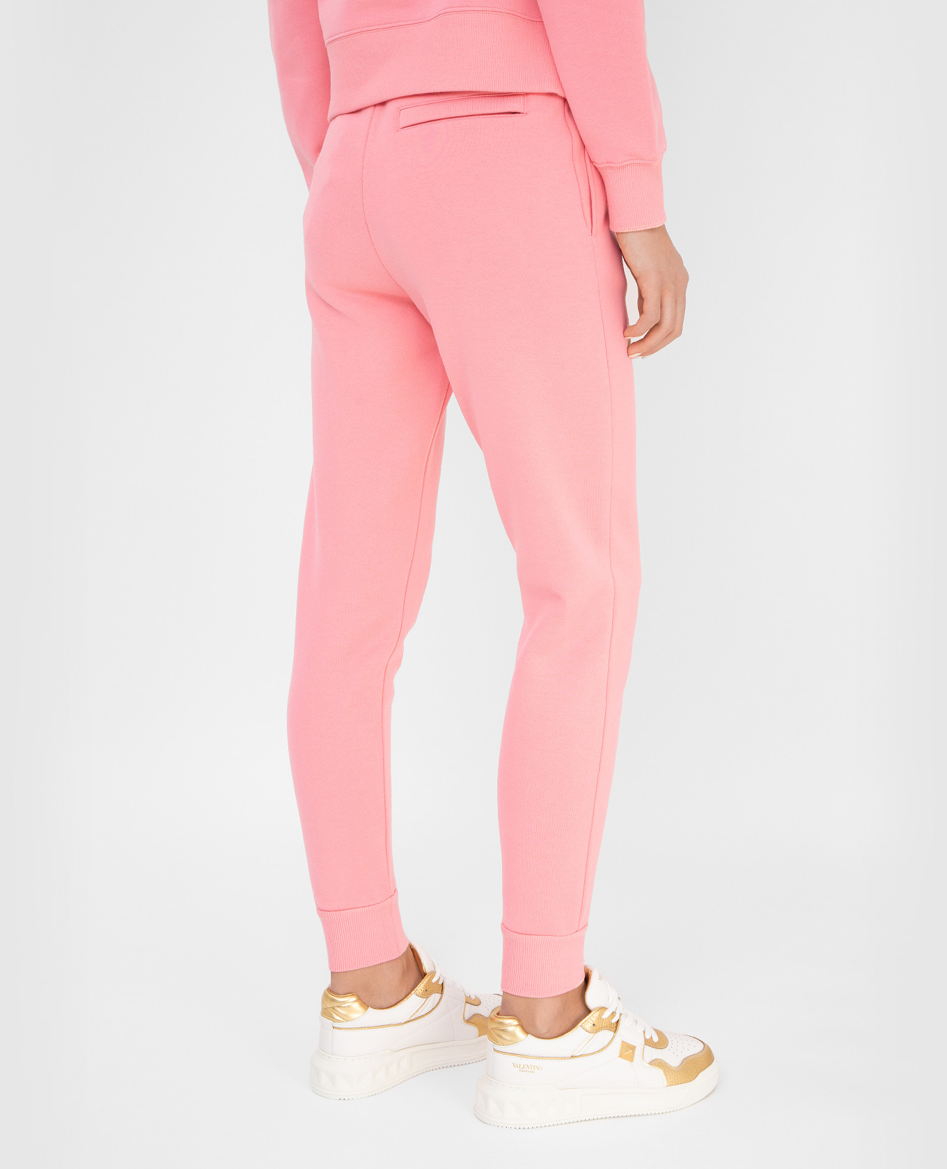 

Joggers with logo pattern Stella McCartney, Pink