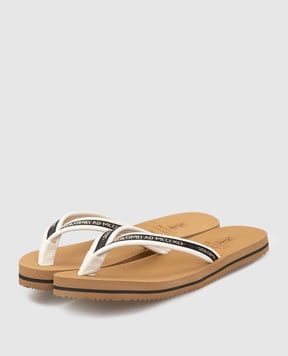 Brunello Cucinelli White flip flops MLZNIA0066
