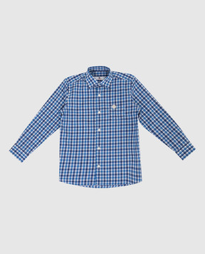 Stefano Ricci Children's checkered shirt YC002320LJ1608