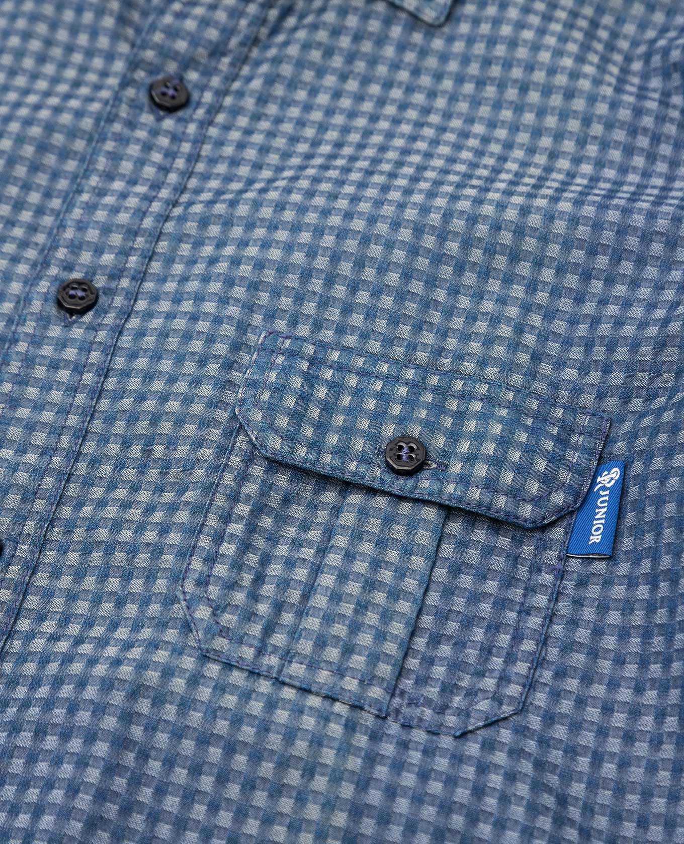 

Children's checkered shirt Stefano Ricci, Blue