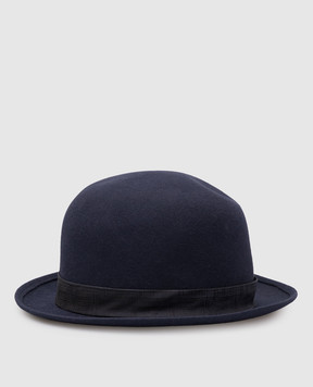 Stefano Ricci Children's dark blue hat YVF6372HC4070