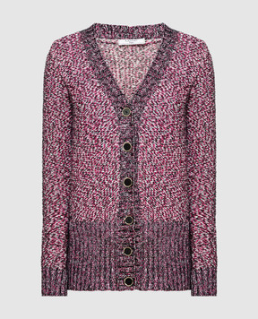 Lanvin Burgundy cardigan RWJA3701MM02