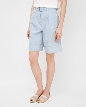 Peserico Blue bermuda shorts P04922A07619