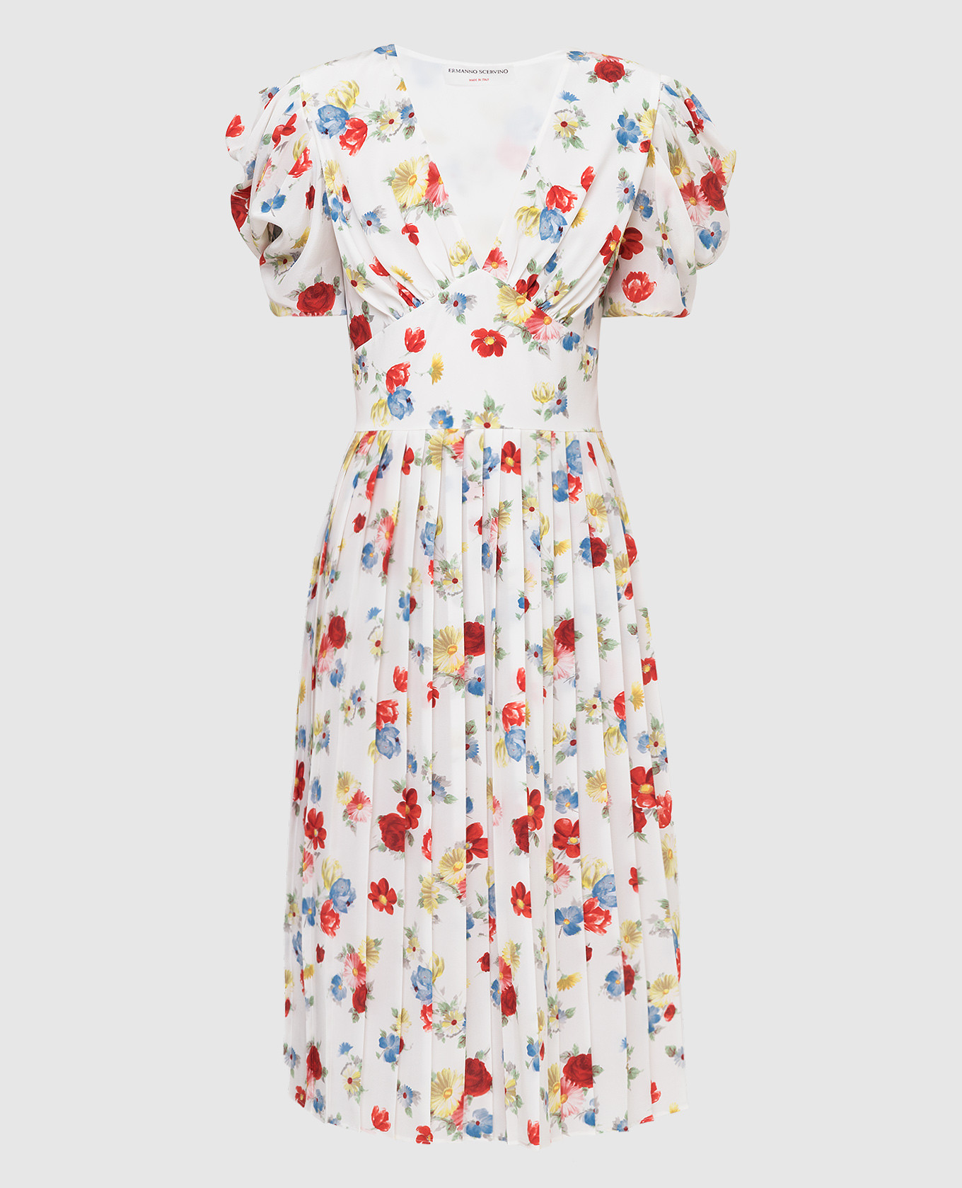 

White silk dress Ermanno Scervino