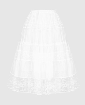 Ermanno Scervino White skirt D382O300MUL