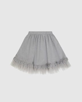 Fendi Children's gray skirt JFE03168
