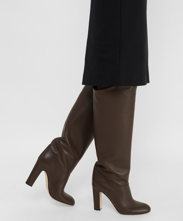 Paris Texas - Kiki brown leather boots PX634XNPP3 - shop