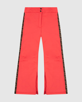 Fendi Children's ski trousers with FF pattern JFF249AG2H812