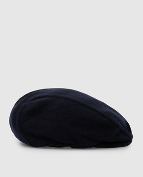 Stefano Ricci Baby cashmere cap with logo YVF2150PTWS7