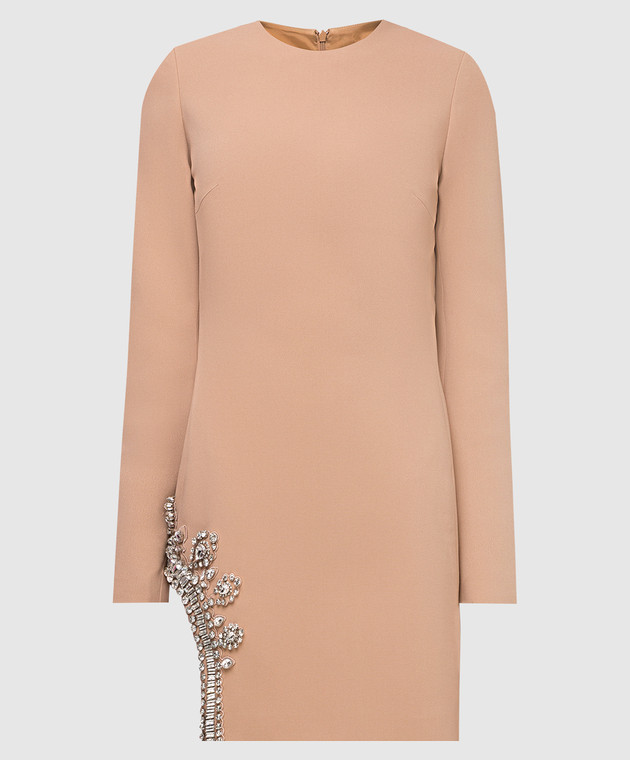 David Koma - Beige dress with crystals R21DK29D