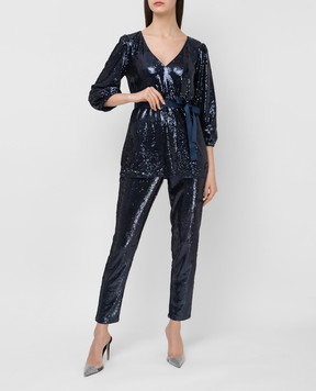 Twinset Navy blue trousers 211LM28DD