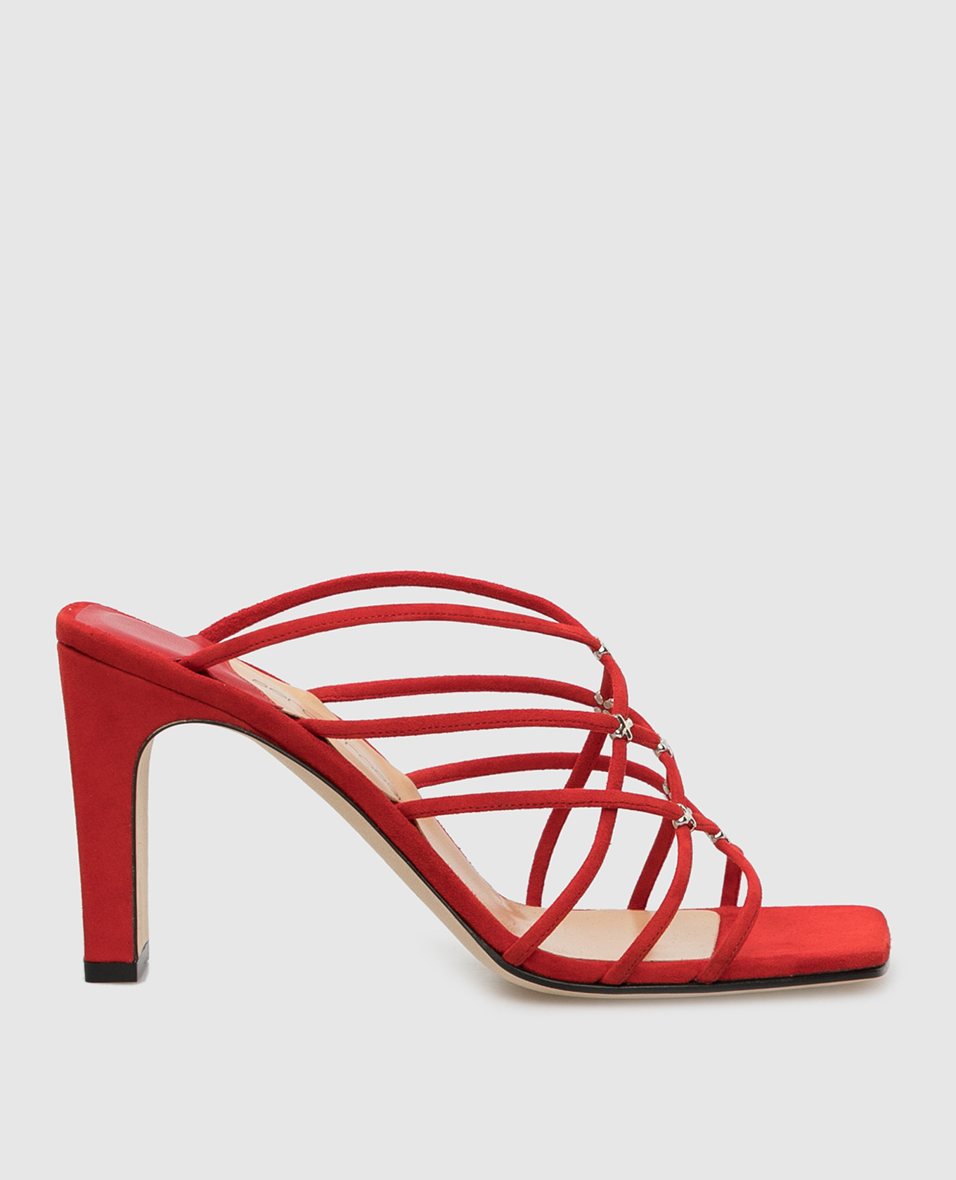 

Red suede sandals "Grazie" Sergio Rossi