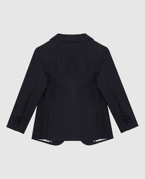 Stefano Ricci Children's patterned silk jacket Y1RF372000HC4070