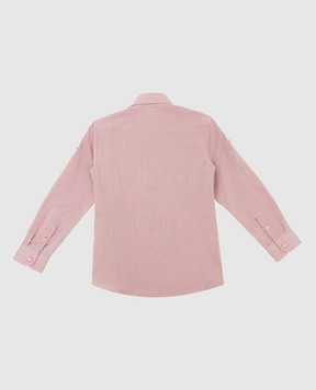 Stefano Ricci Children's light burgundy shirt YC003199LJ1613