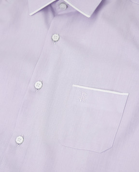 Stefano Ricci Children's lilac shirt YC004160M1450