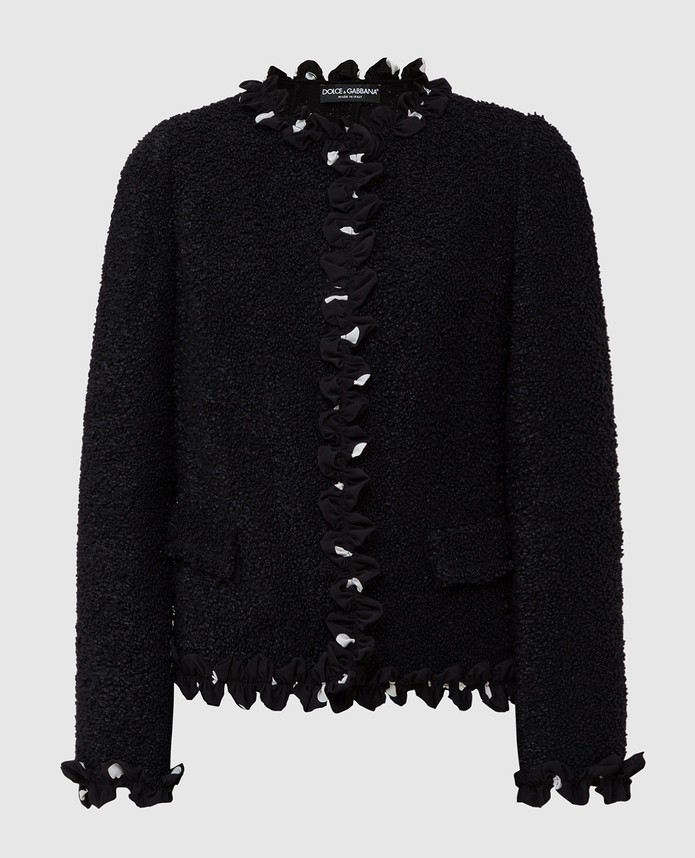 Black jacket dolce&gabbana