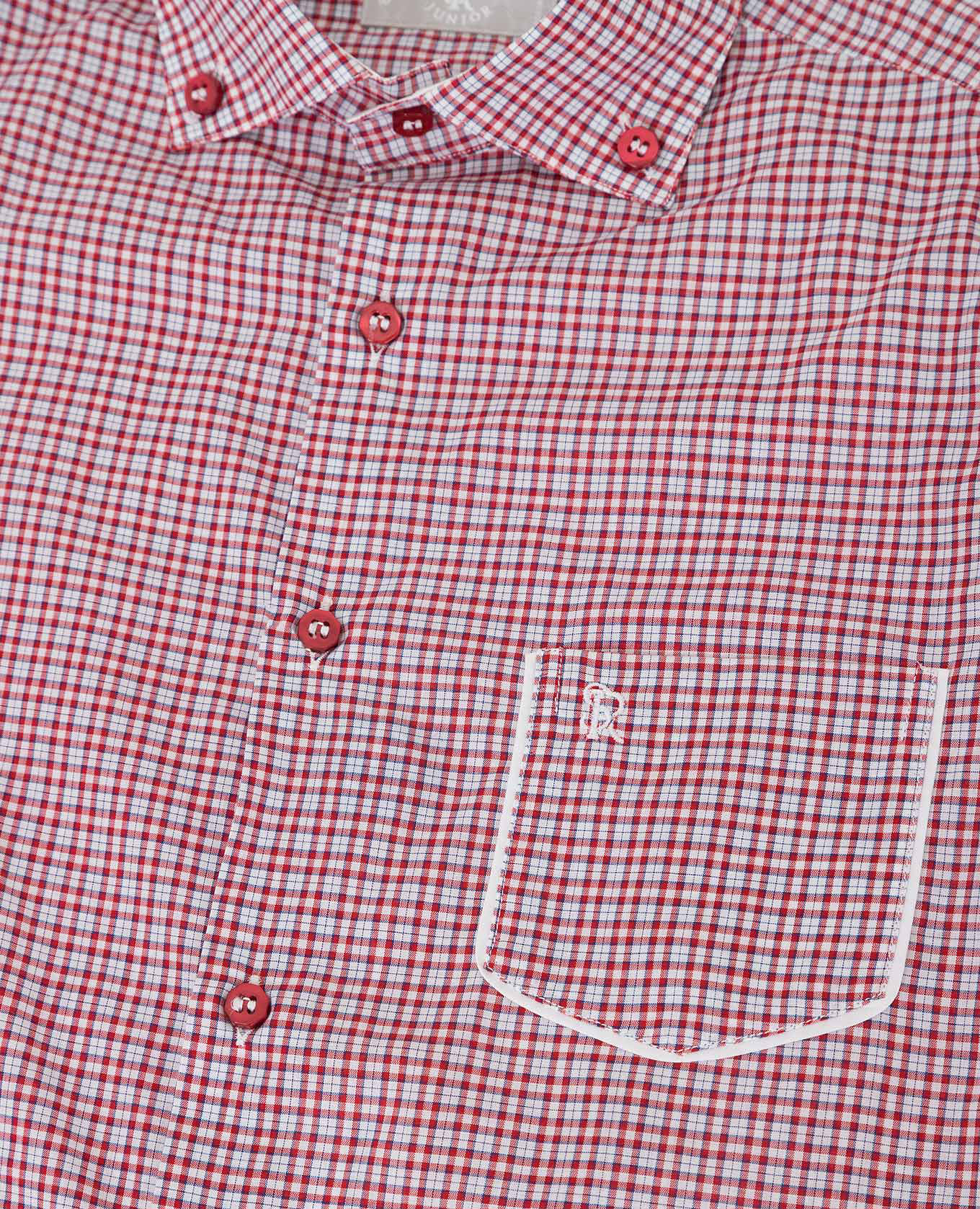 

Children's checkered shirt Stefano Ricci, Red