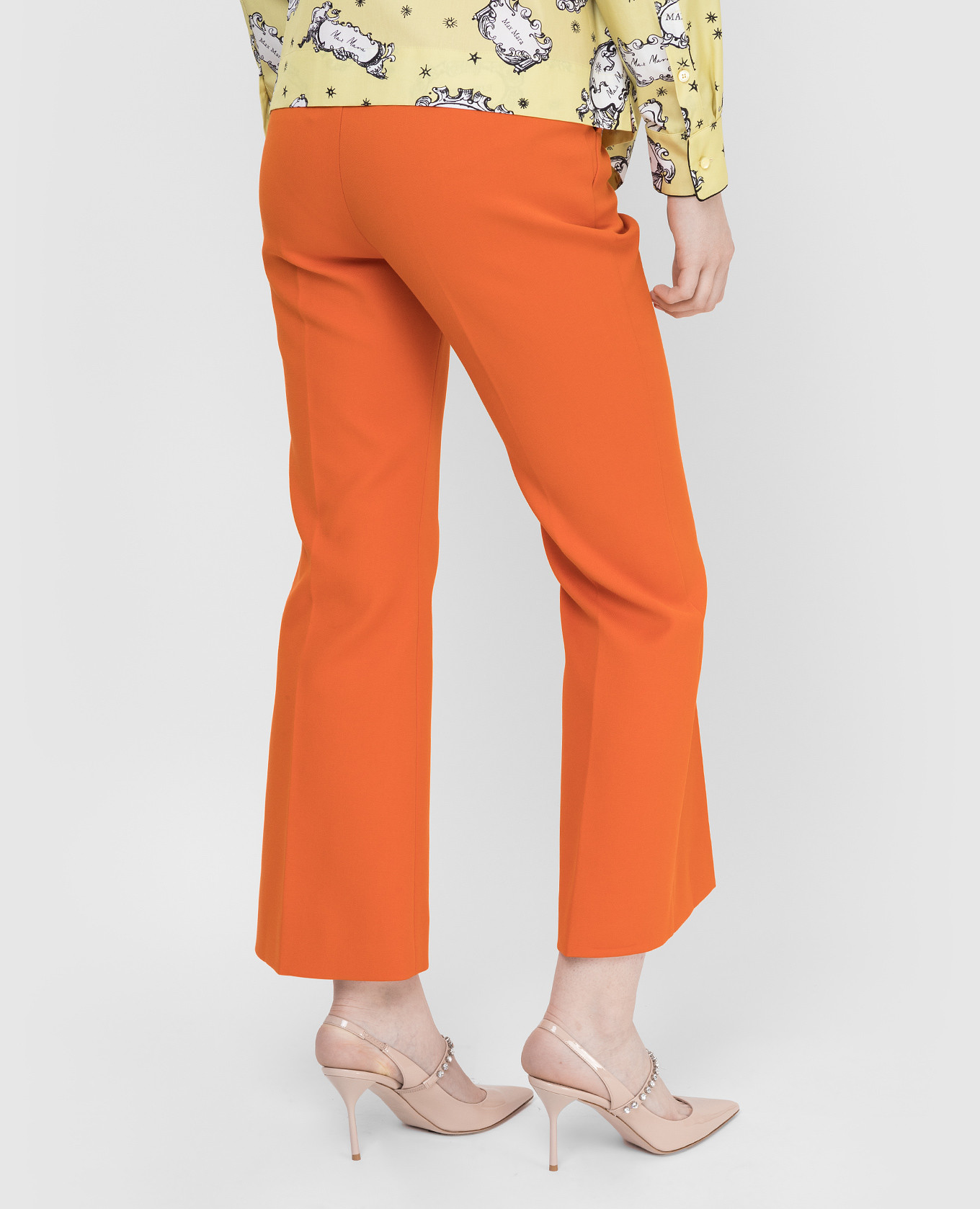 Orange Palmizi Pants Max Mara Sportmax 4