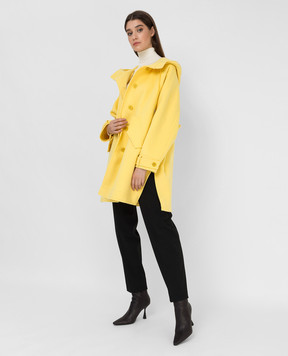 Ermanno Scervino Hooded wool coat D396D314LDDT