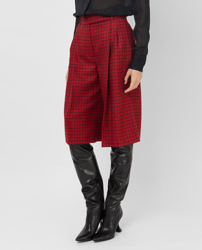 ALEXANDRE VAUTHIER Patterned wool Bermuda shorts 213SK15061502