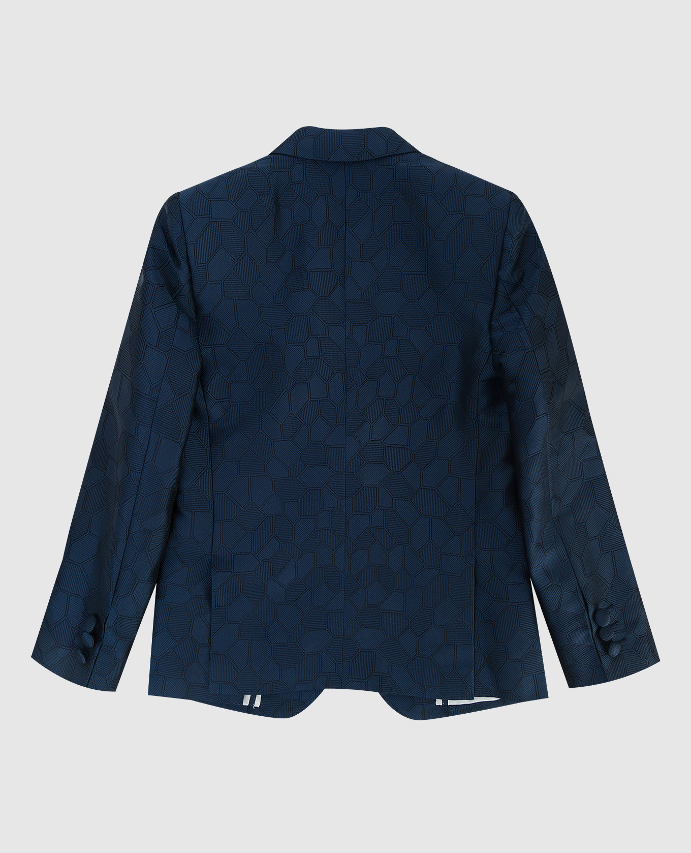 

Children's patterned silk jacket Stefano Ricci, Blue