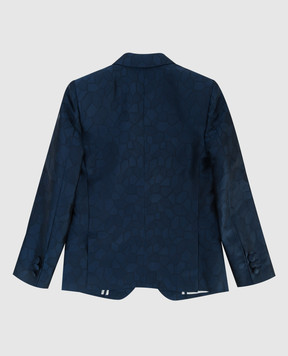 Stefano Ricci Children's patterned silk jacket Y2RF372000HC3096