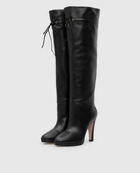 Gucci Black leather boots 626720BKO00