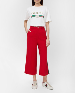 Gucci Red culottes 523250
