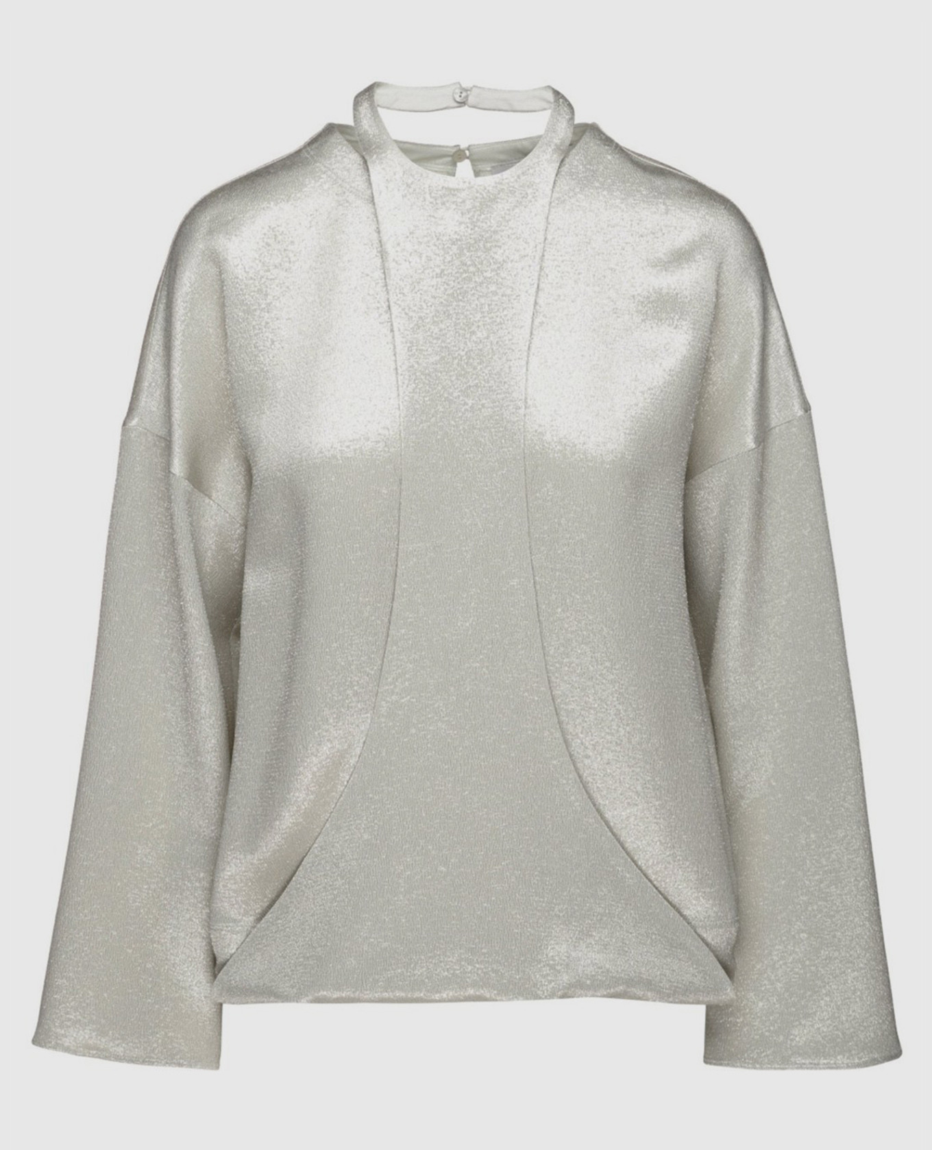 Silver blouse
