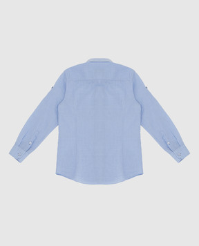 Stefano Ricci Children's blue shirt YC002716L1669