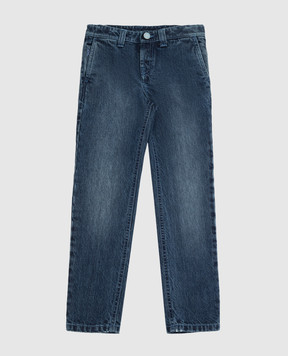 Stefano Ricci Jeans invecchiati per bambini YFT6S00010BRA