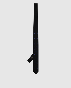 Stefano Ricci Children's tie in cashmere and silk with polka dots YCRMTSR1001