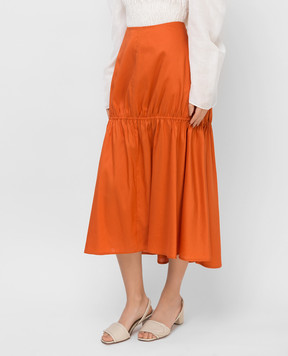 Toteme Orange skirt ANZIO202301711