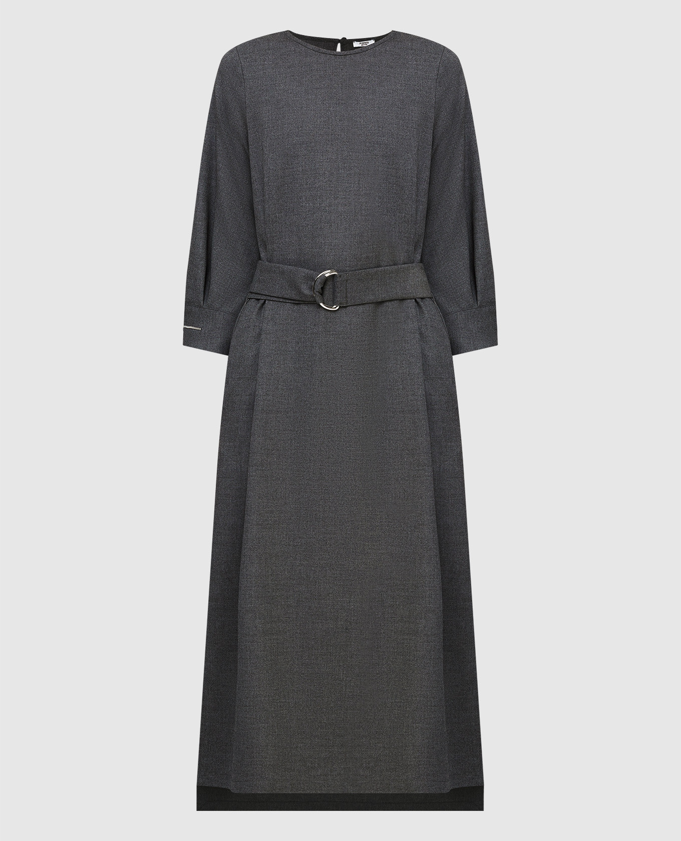 

Charcoal dress with slits Peserico, Grey