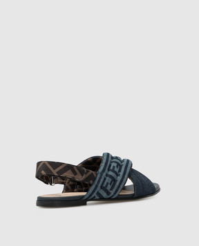 Fendi Children's blue sandals JFR323AEGU2631