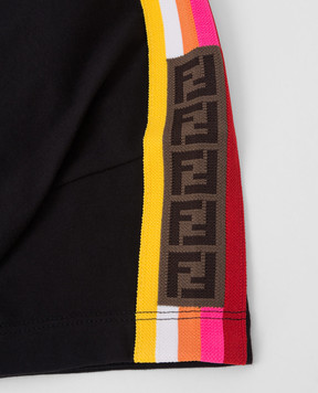 Fendi Children's T-shirt with contrasting inserts JFI2017AJ812