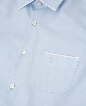 Stefano Ricci Children's blue shirt YC004160M1450